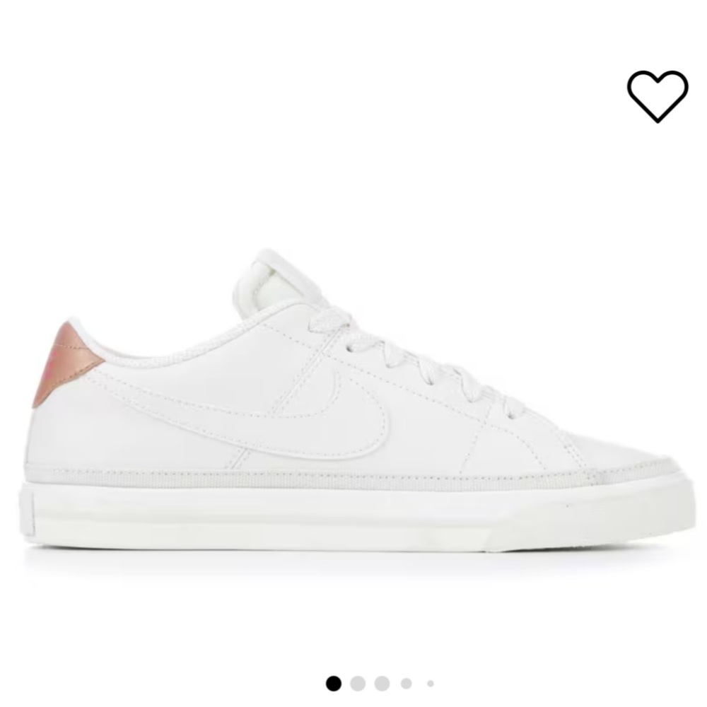 Nike Court Legacy Next Nature Shoe. White/Bronze.